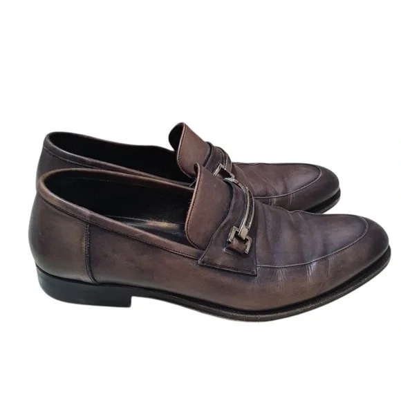 Ermenegildo Zegna | Shoes | Ermenegildo Zegna Brown Leather  display picture 1